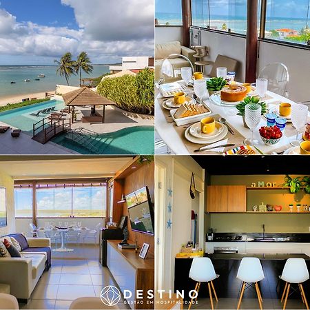 Cobertura Em Barra Bali, Exclusiva Pe Na Areia, Luxo E Vista Deslumbrante - Destino Bsm 402 Barra de São Miguel Exterior foto