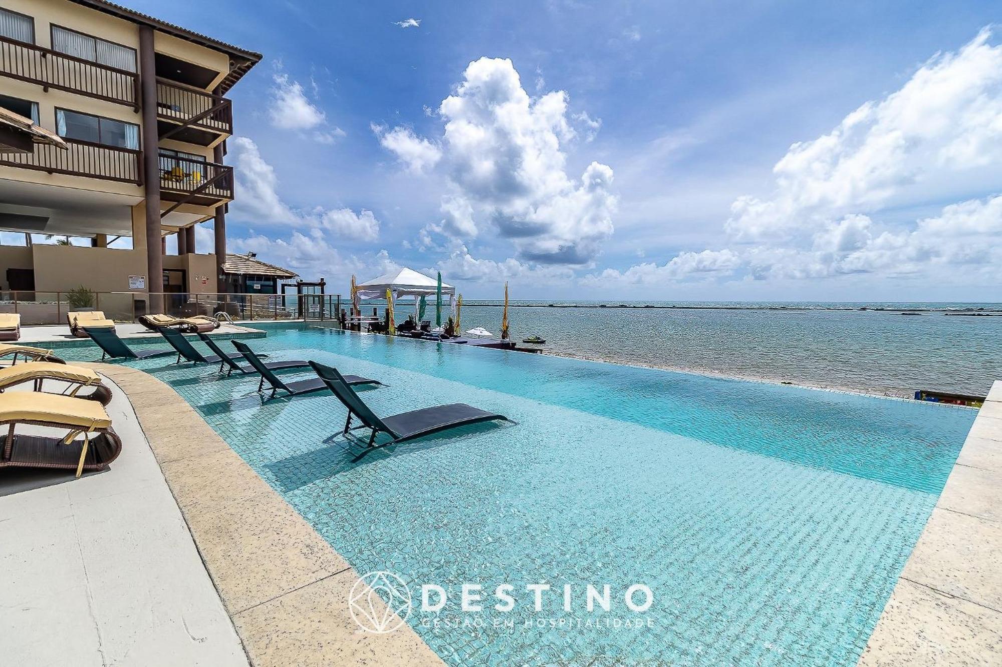 Cobertura Em Barra Bali, Exclusiva Pe Na Areia, Luxo E Vista Deslumbrante - Destino Bsm 402 Barra de São Miguel Exterior foto