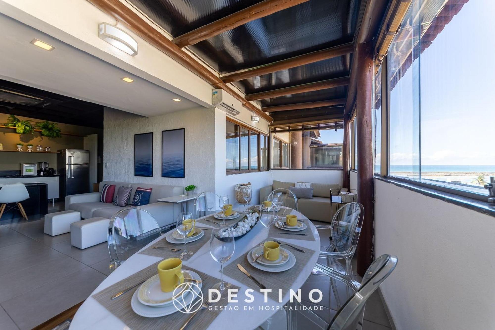 Cobertura Em Barra Bali, Exclusiva Pe Na Areia, Luxo E Vista Deslumbrante - Destino Bsm 402 Barra de São Miguel Exterior foto
